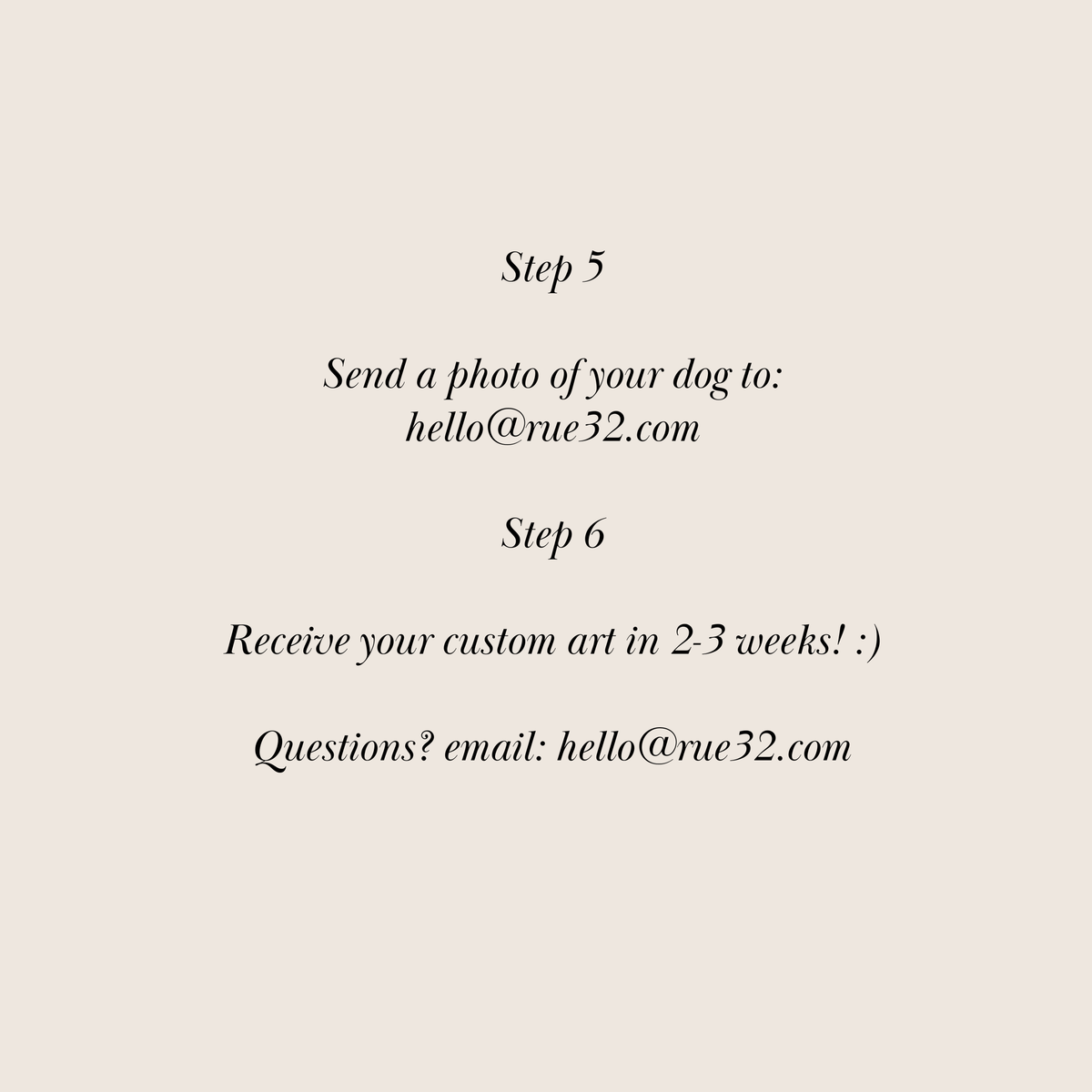 Custom Dog Portrait
