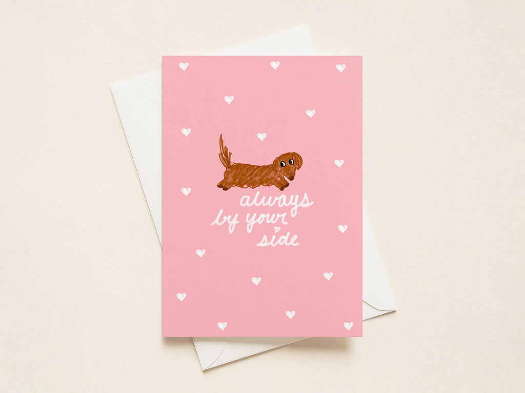 “Always By Your Side” Valentine's Cards