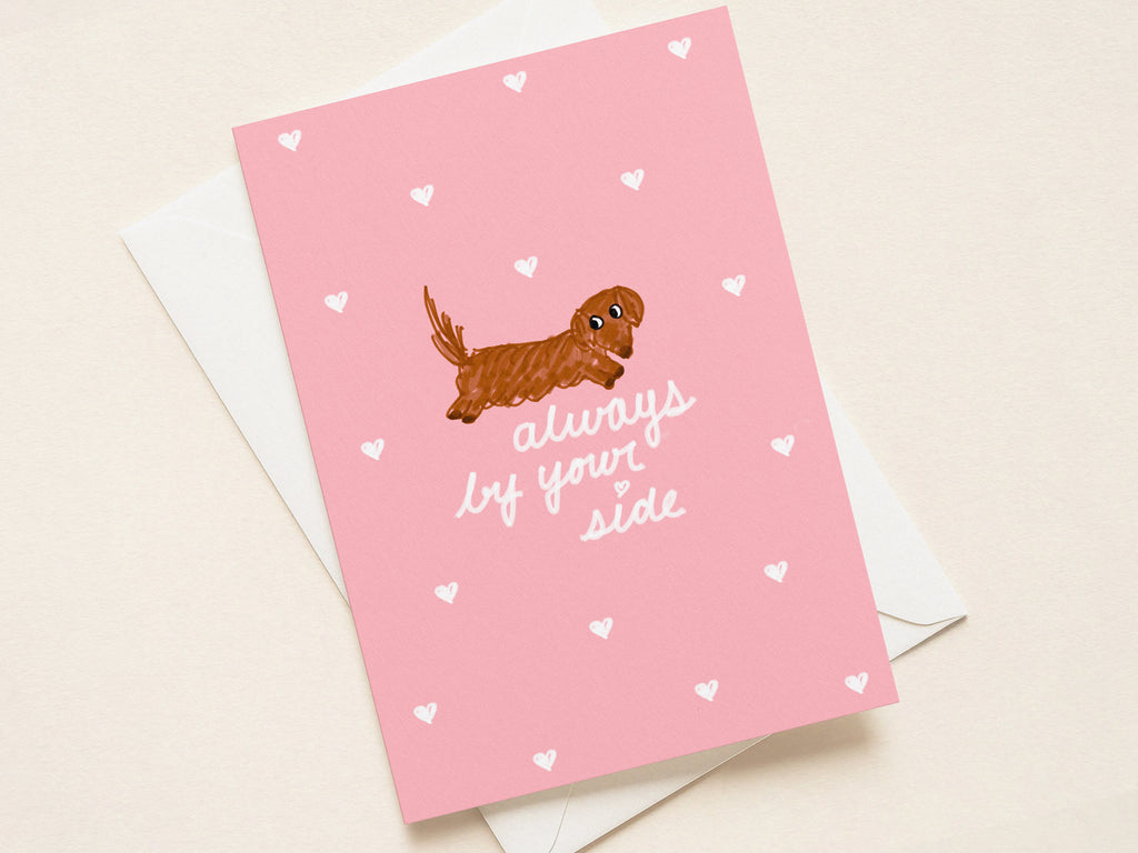 “Always By Your Side” Valentine's Cards