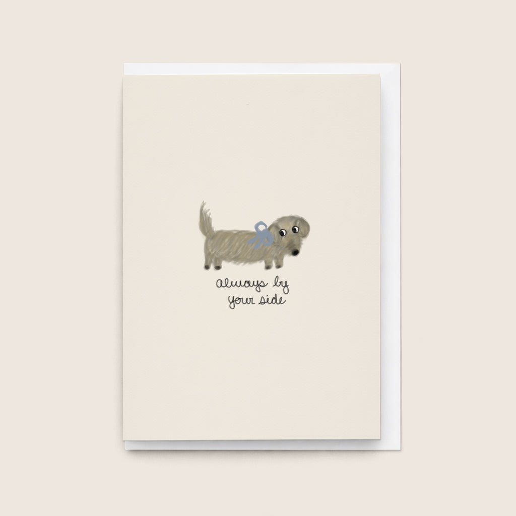“Always By Your Side” Greeting Card