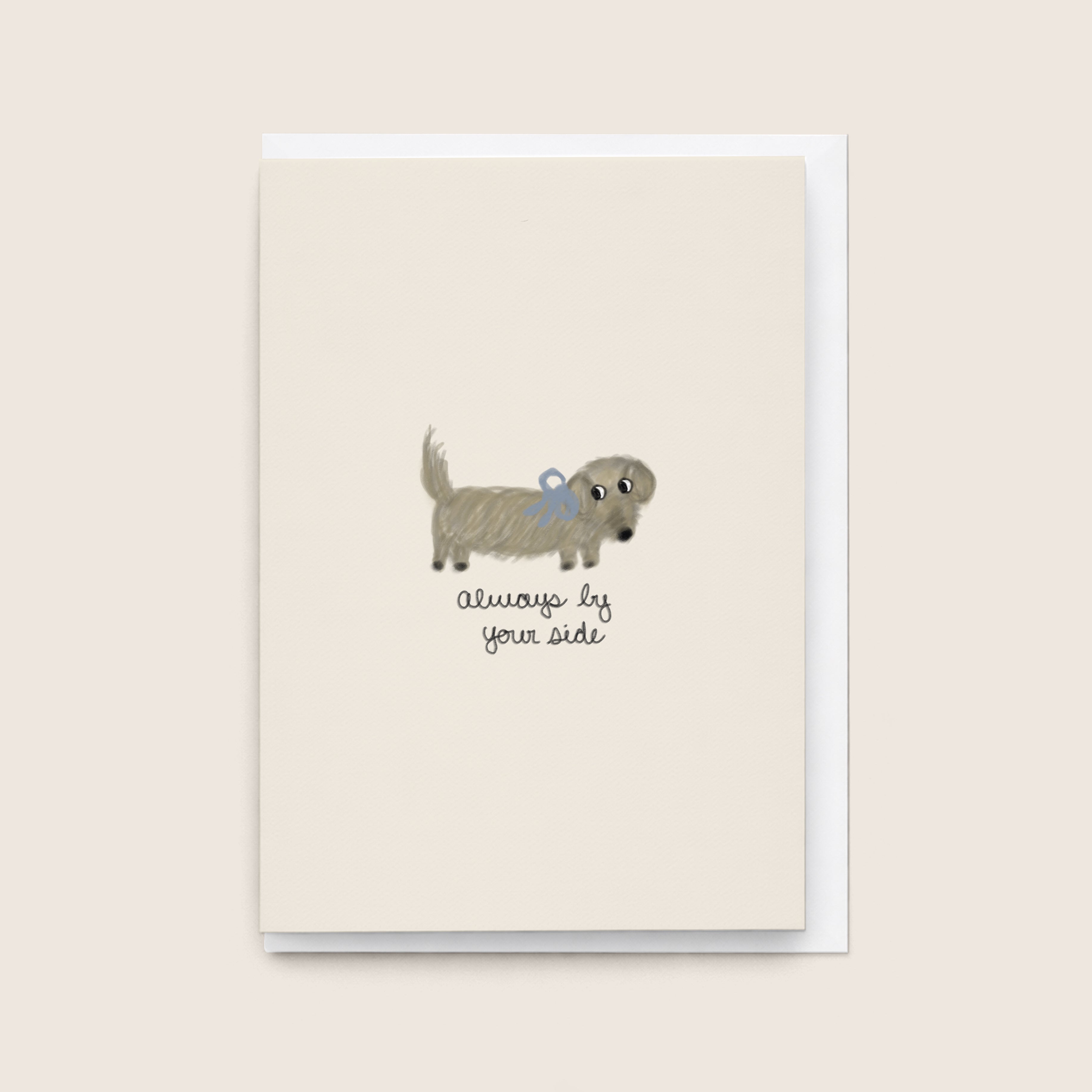 “Always By Your Side” Greeting Card