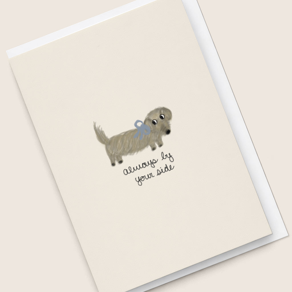 “Always By Your Side” Greeting Card