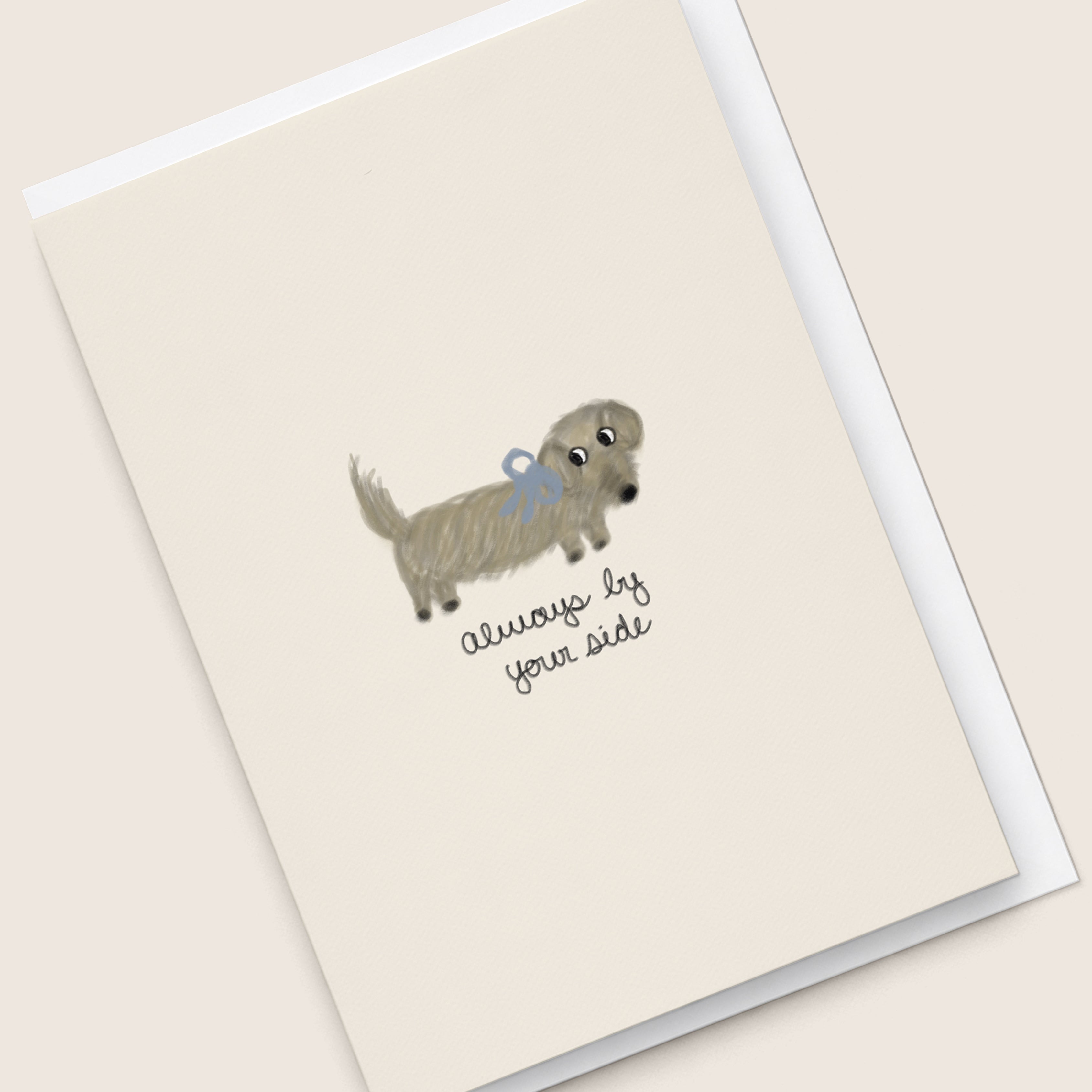 “Always By Your Side” Greeting Card