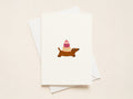 "Doxie Birthday Cake” Birthday Card