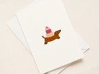 "Doxie Birthday Cake” Birthday Card
