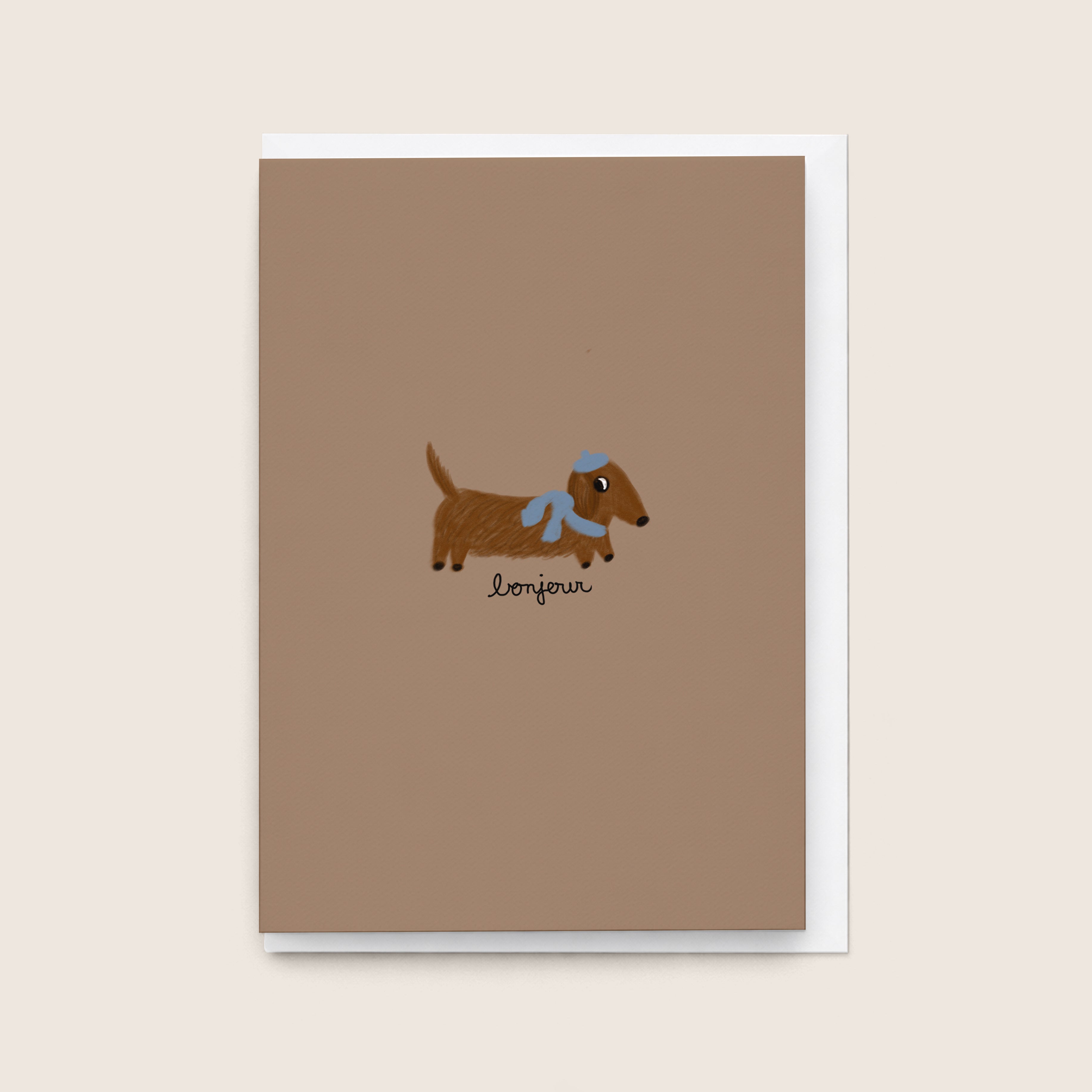 'Bonjour' Card