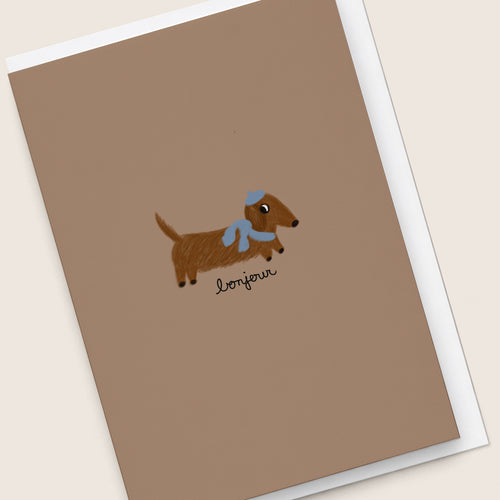 'Bonjour' Card