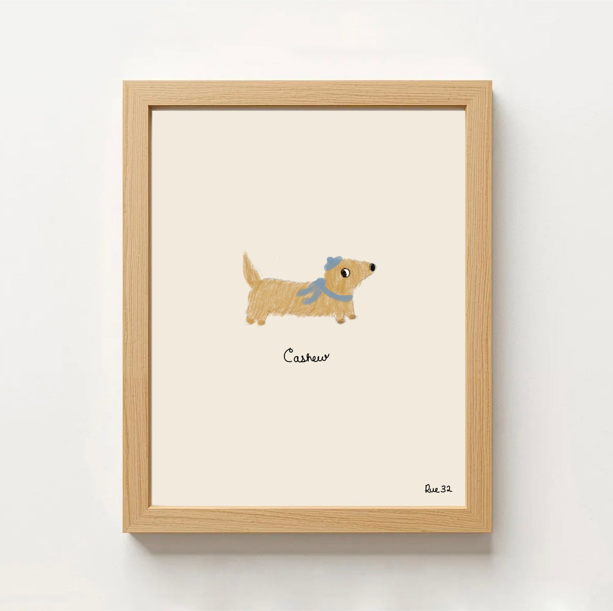 Semi-Custom Dog Portrait