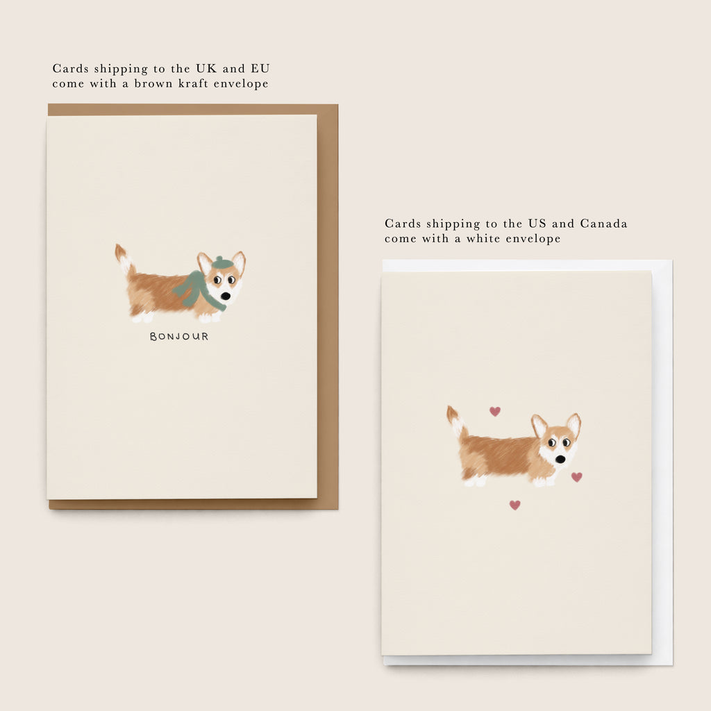 'Clover the Corgi' Cards