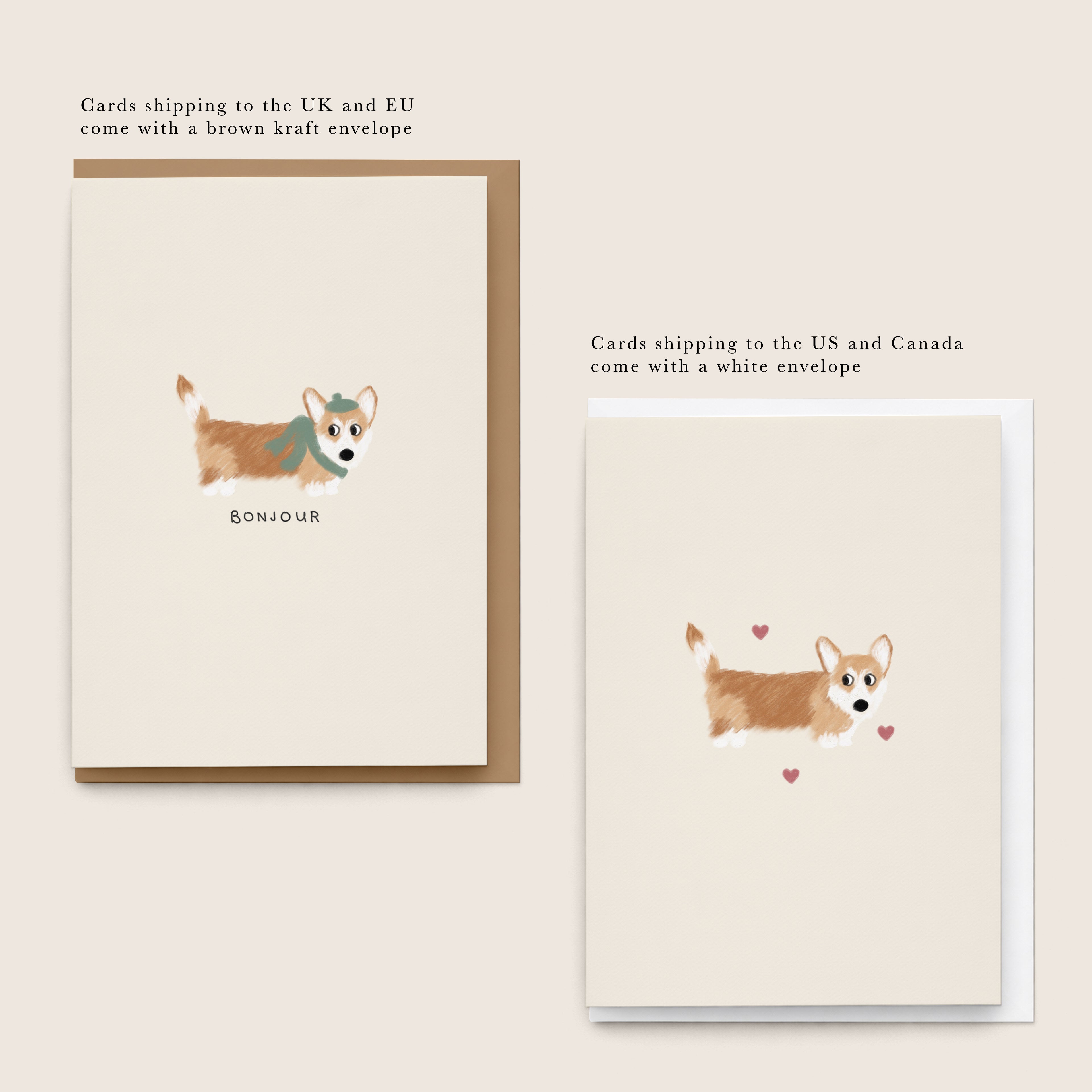 'Clover the Corgi' Cards