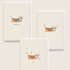 'Clover the Corgi' Cards