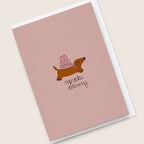 "Cupcake Delivery” Greeting Card