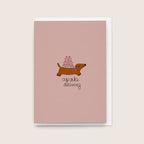 "Cupcake Delivery” Greeting Card