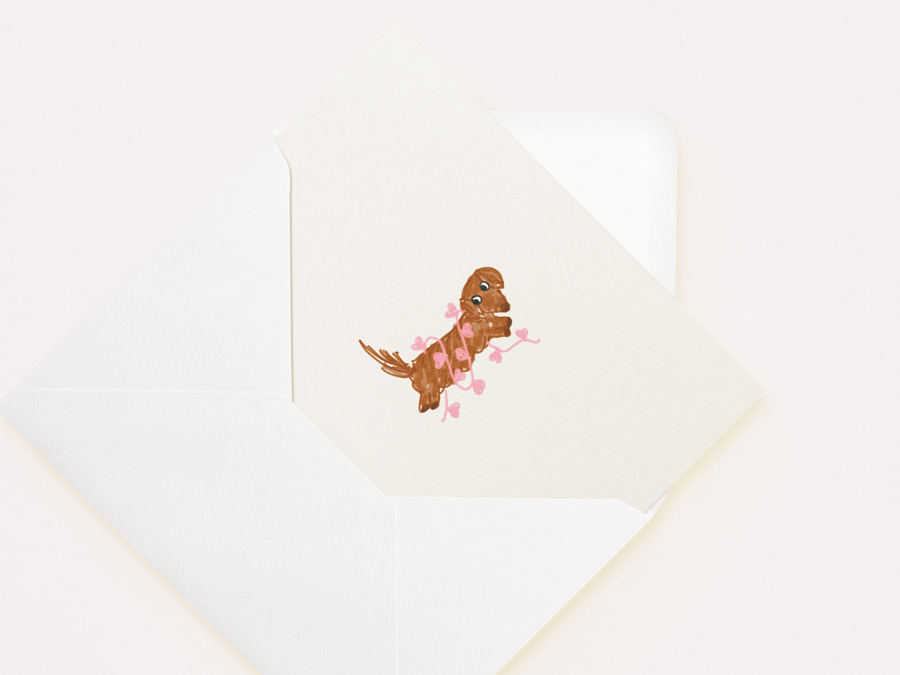 "Valentine's Doxie” Valentine's Cards