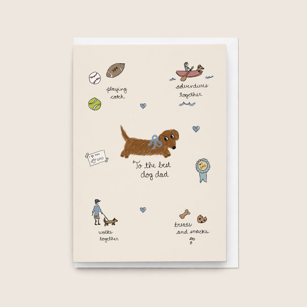 'Best Dog Dad' Card