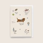 'Best Dog Dad' Card