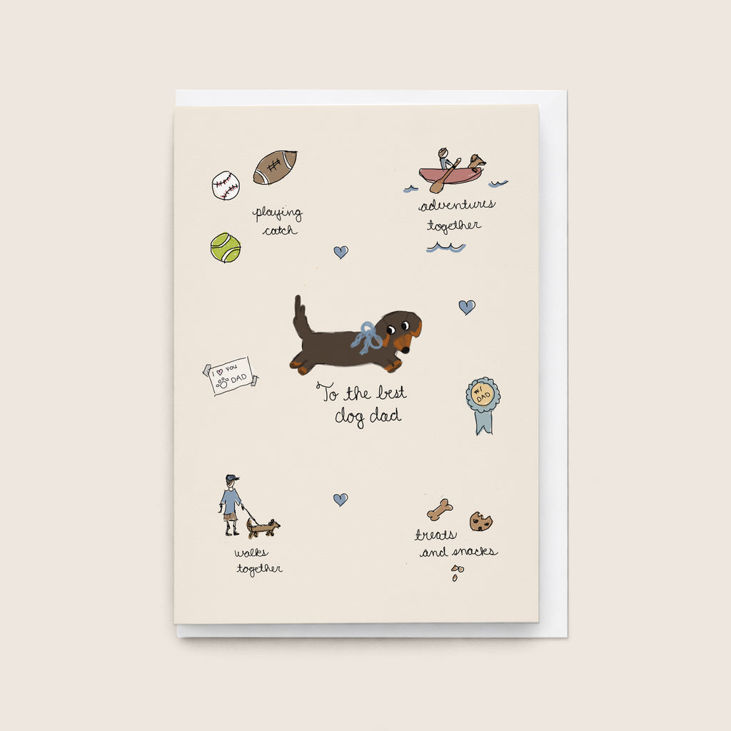 'Best Dog Dad' Card