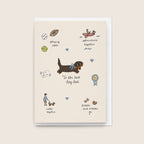 'Best Dog Dad' Card