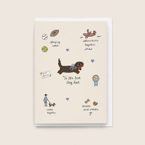 'Best Dog Dad' Card