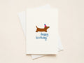 "Birthday Party Doxie” Birthday Cards