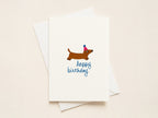 "Birthday Party Doxie” Birthday Cards