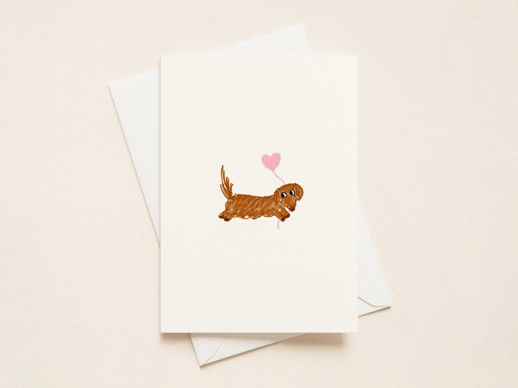 “Puppy Love” Valentine's Cards