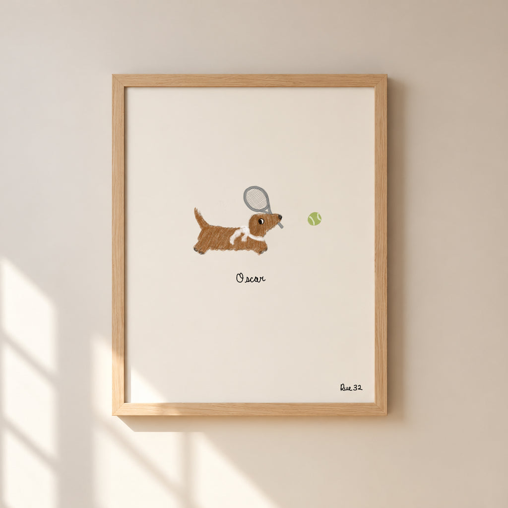 Semi-Custom Dog Portrait