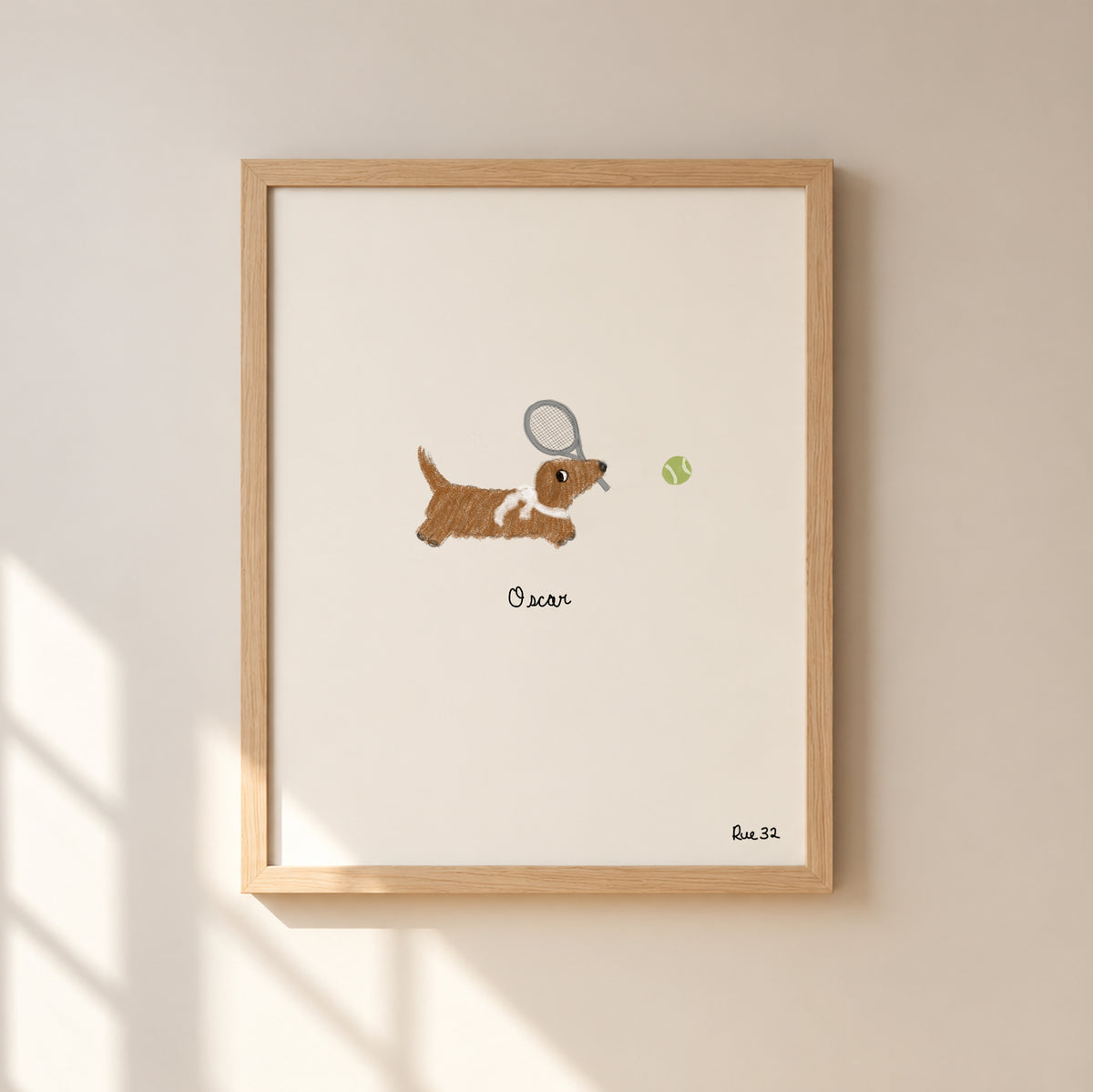 Semi-Custom Dog Portrait