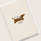 'Love You More Than Treats' Card