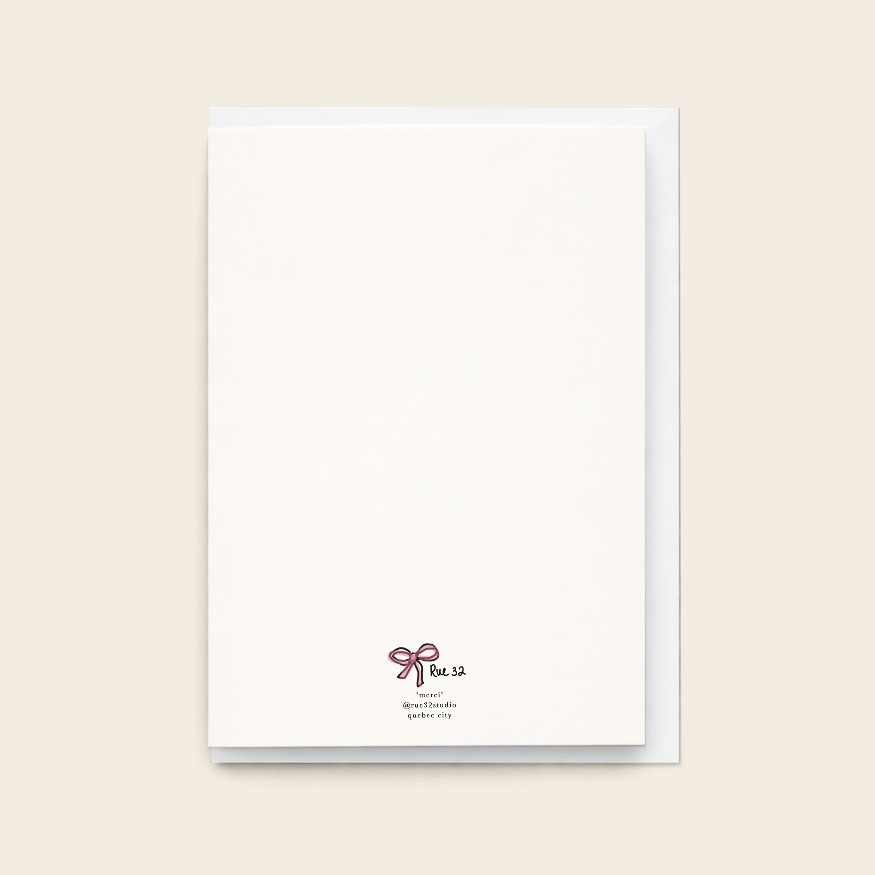 "Merci” Greeting Cards