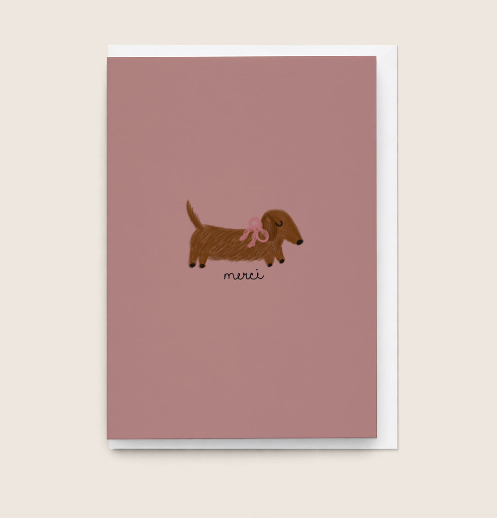 'Merci' Card