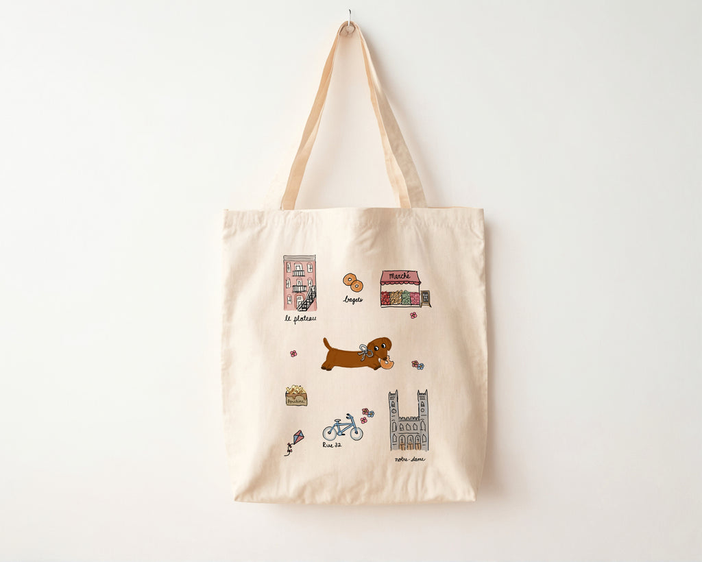 'Montréal Doxie' Tote
