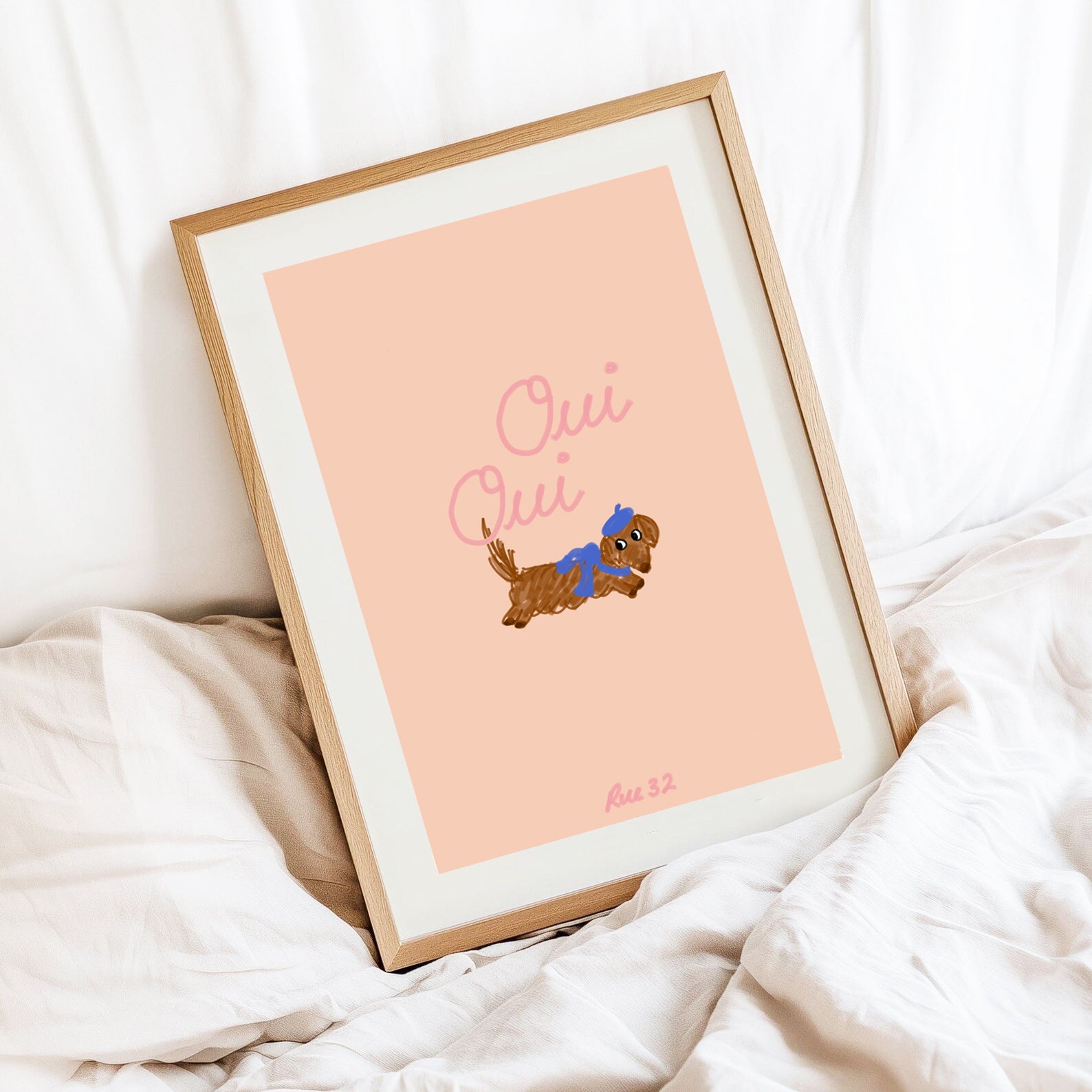 “Oui Oui” Art Print