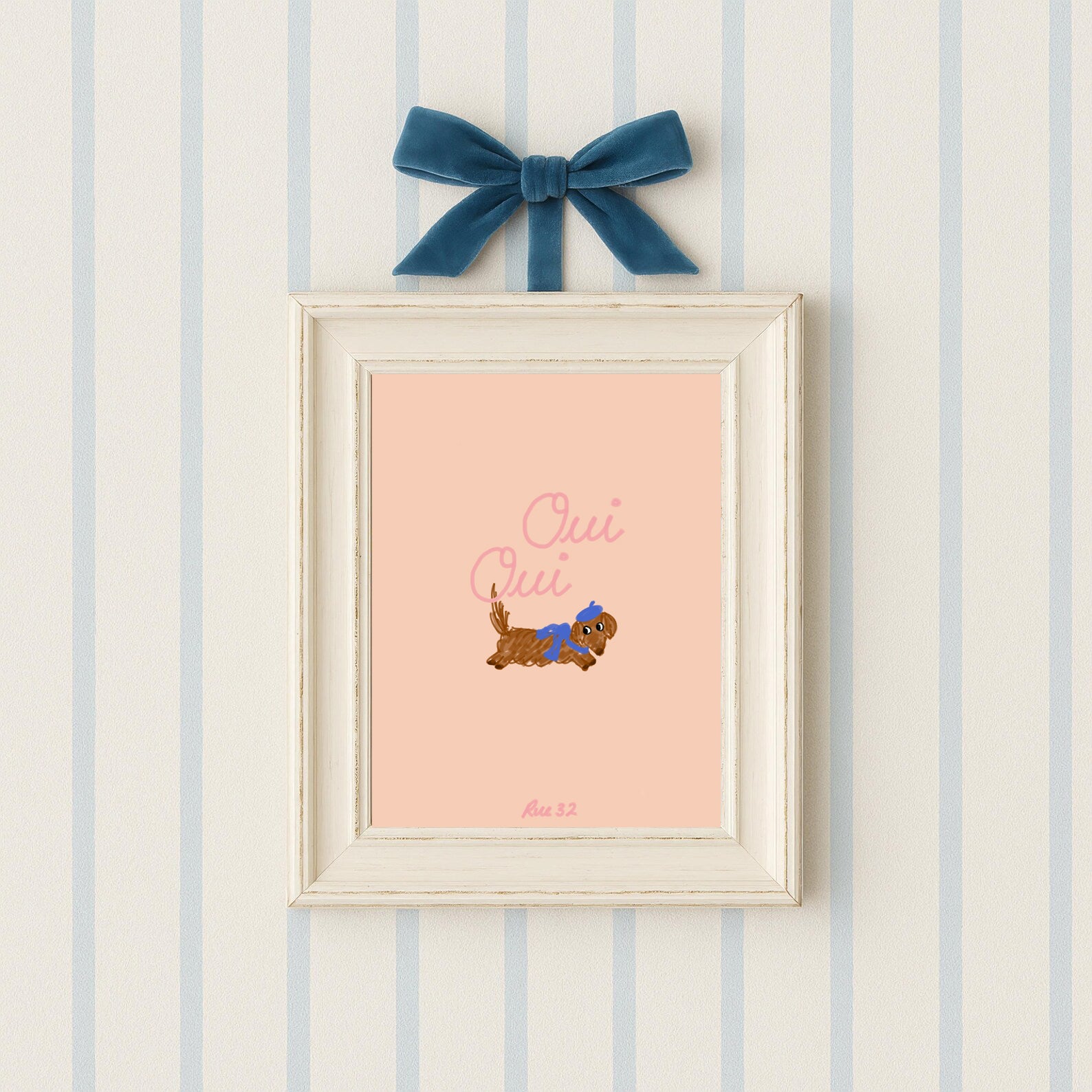 “Oui Oui” Art Print