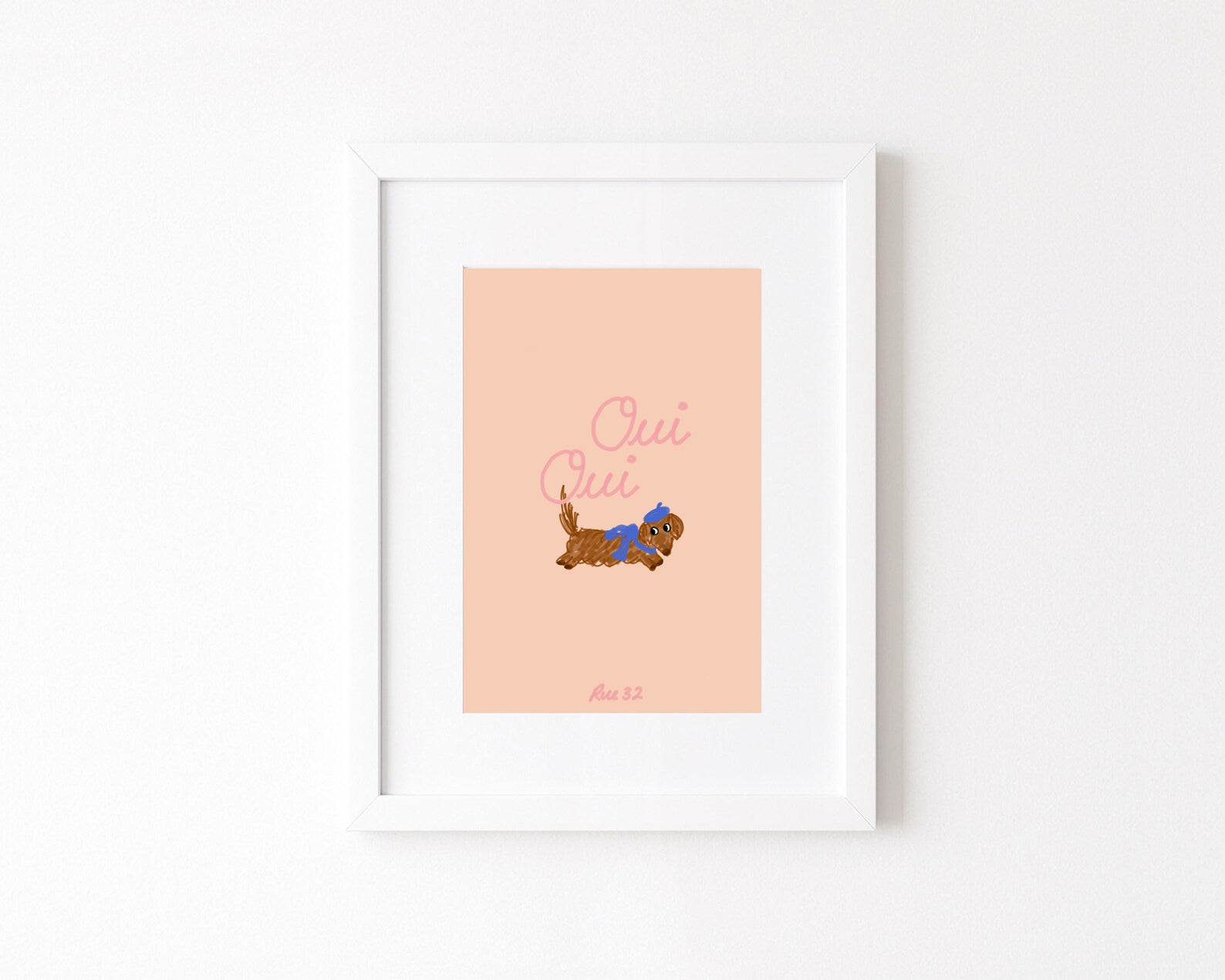 “Oui Oui” Art Print