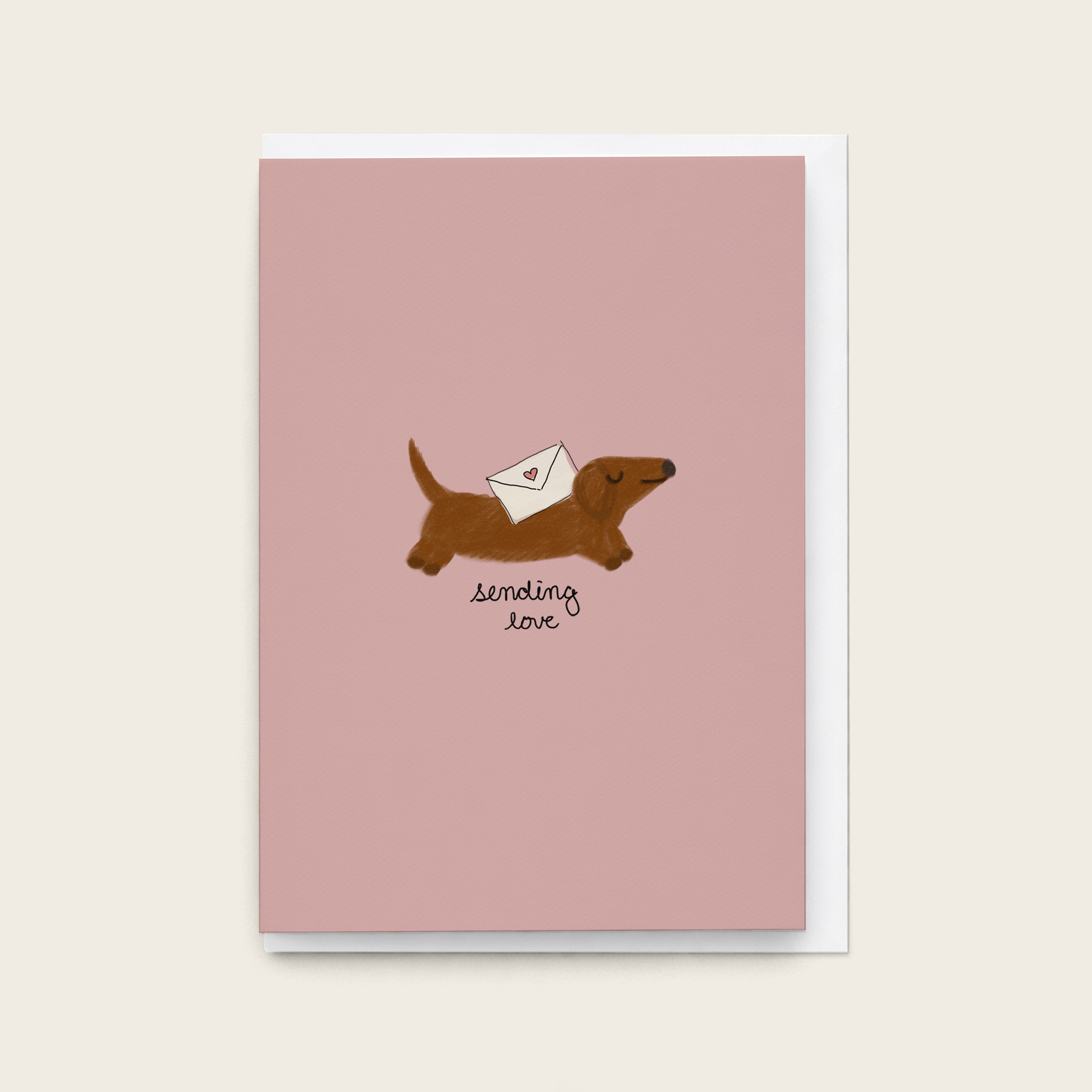 'Sending Love' Card