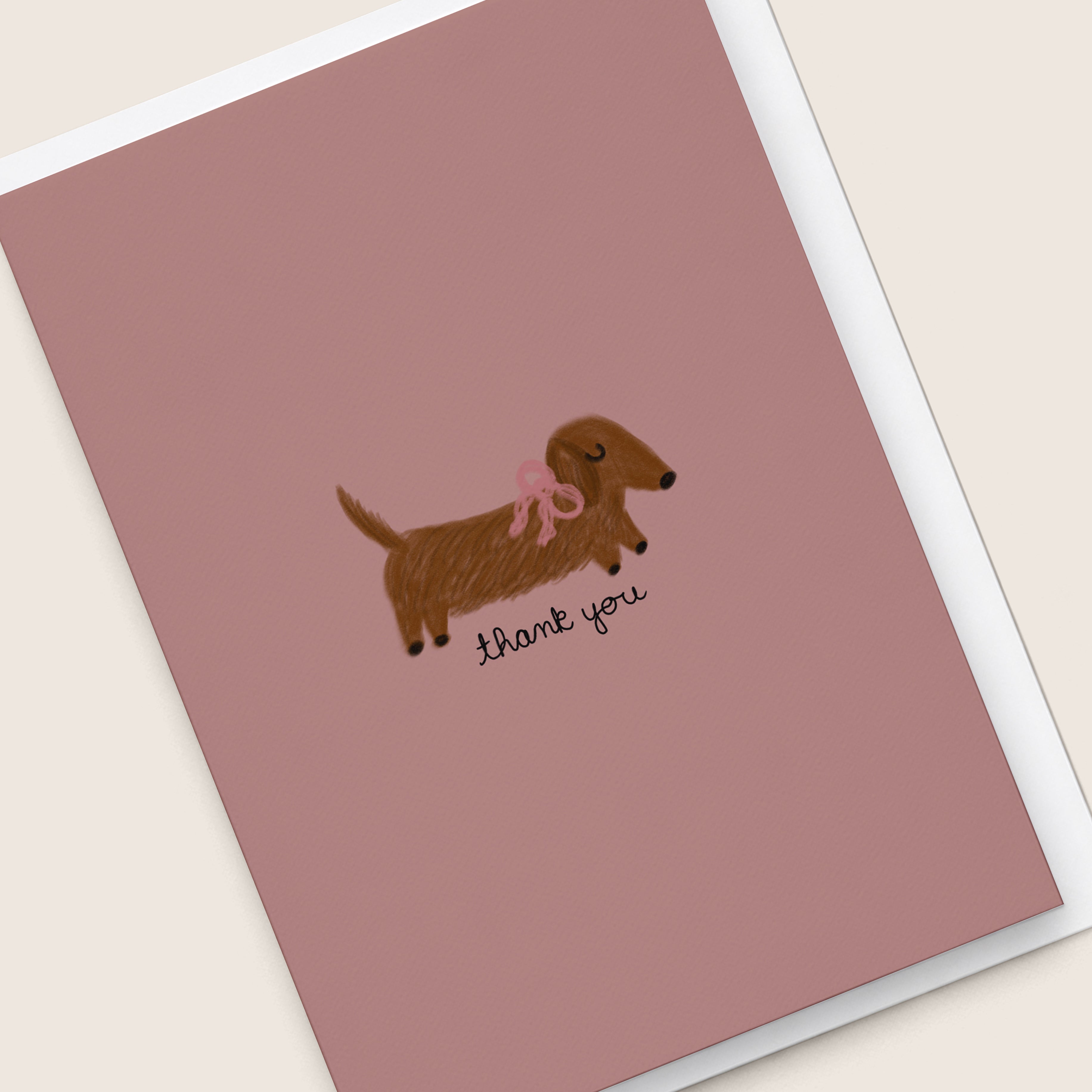 'Thank You' Card