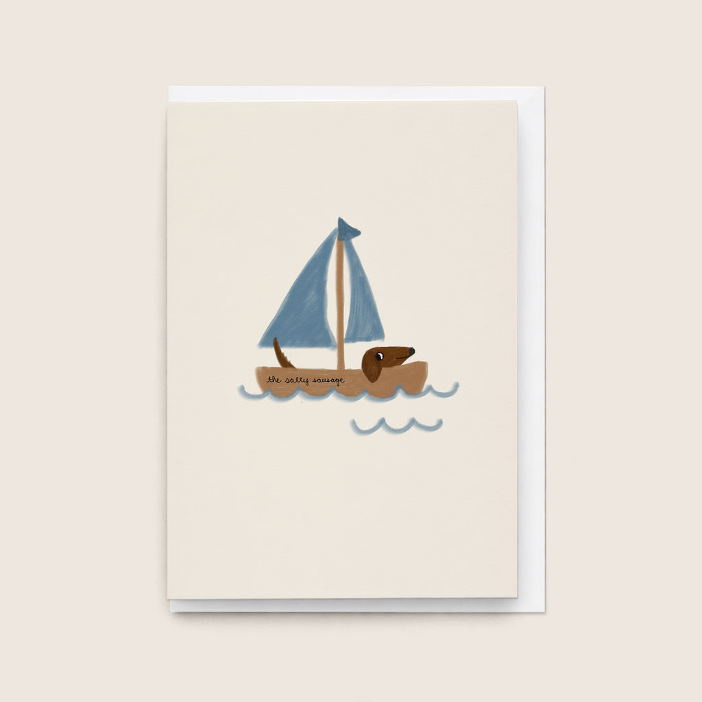 'The Salty Sausage' Card