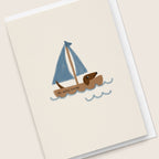'The Salty Sausage' Card